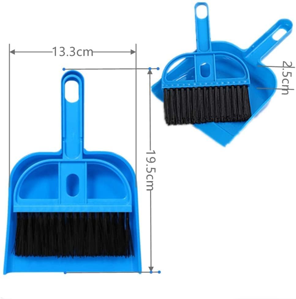Mini Dustpan and Brush Set, Small Broom - Image 2