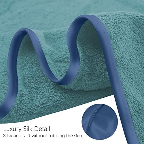 TENSTARS Silk Hemming Bath Towels - Image 6