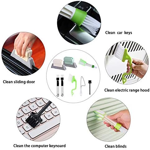 8 Pcs Hand-held Groove Gap Cleaning Tools, Door Window Track Cleaning Tools - Image 7