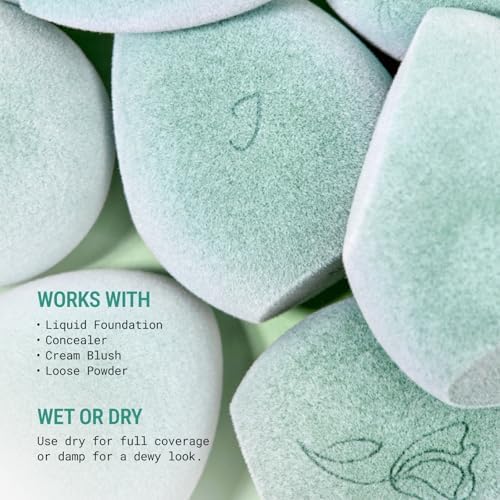 JUNO & Co. Microfiber Makeup Sponge, Dual Layer Technology - Image 5