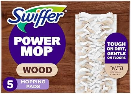 Swiffer PowerMop Wood Mopping Pad Refills by Swiffer