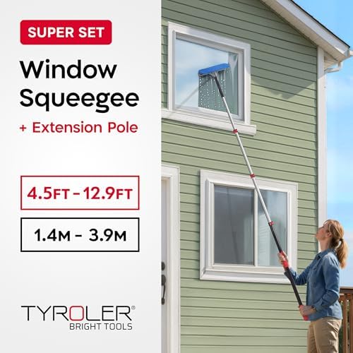 20 Feet High Reach Professional Window Squeegee - Image 2
