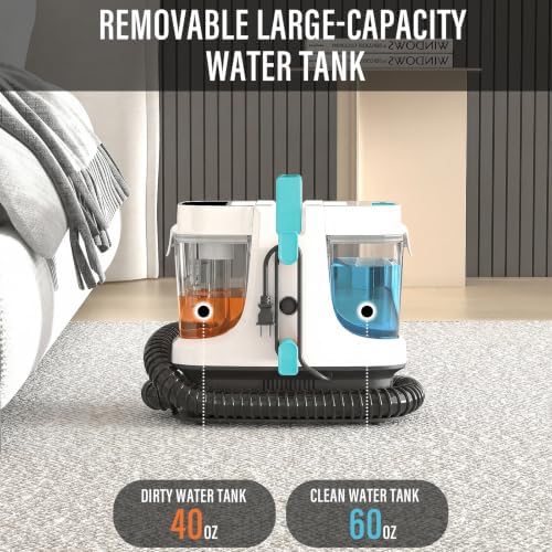 Starrybot Upholstery Cleaner Machine, 18Kpa Pet Stain Extractor - Image 4