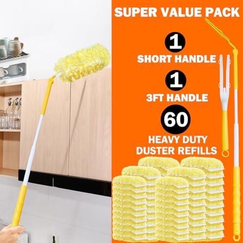 60 Heavy Duty Duster Refills for Swiffer Duster - Image 7