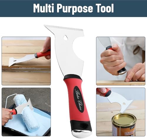 Bates- Paint Scraper, 8 in 1, Painters Tool, Paint Scraper Tool - Image 5
