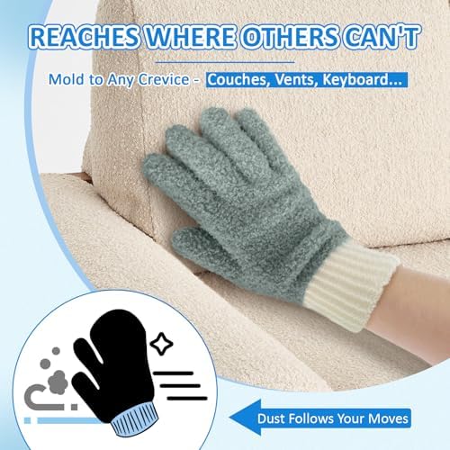 MIG4U 4 Pairs Microfiber Gloves - Image 6