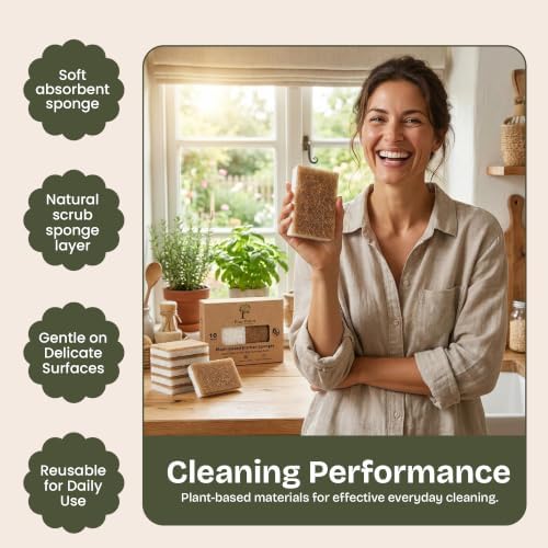 Kitchen Sponges 10 Pack - Image 4