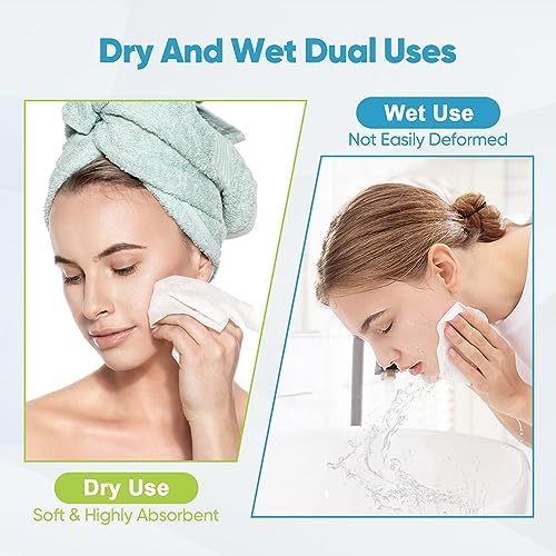 AlDEA Face Towels Disposable-600Ct, Face Towelettes - Image 3