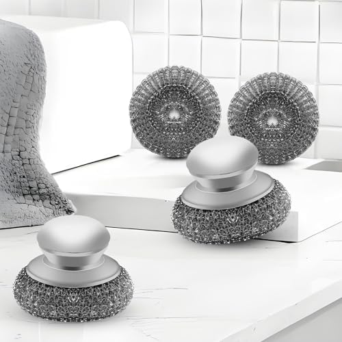 Stainless Steel Wool Scrubber - Image 3