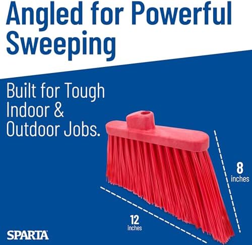 SPARTA Plastic Broom Head, Un-Flagged - Image 6