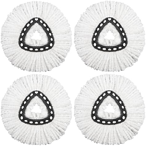 4 Pack Mop Replacement Heads Compatible by GRAREND