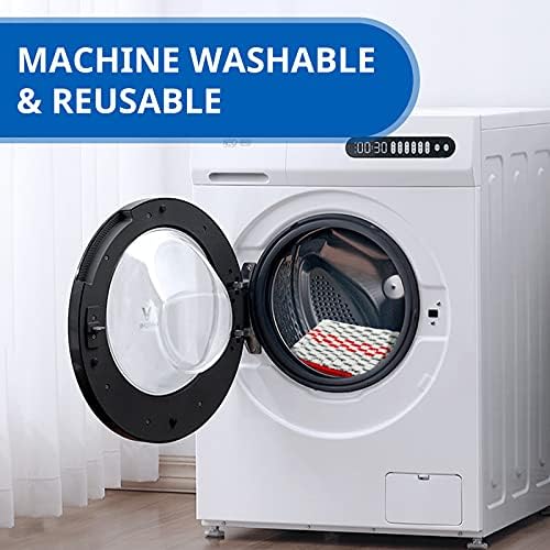 6 Pack Washable Microfiber Spray Mop Refills Compatible - Image 5