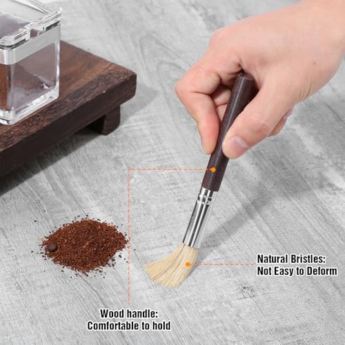3PCS Coffee Grinder Cleaning Brush Set Espresso Machine Brush Cleaner Tool - Image 5