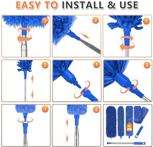Bendable Microfiber Duster, Dusters - Image 4