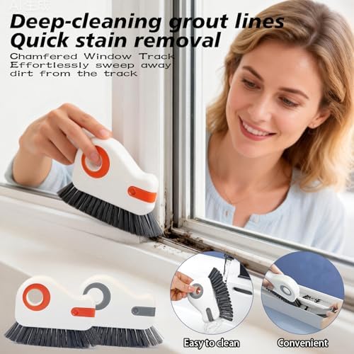 2 in 1 Groove Cleaning Brush, Track Cleaning Tools Suitable - Image 6