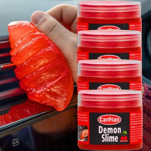 CarPlan Demon Slime Car Interior Cleaner Gel, 5.6 Oz by CarPlan