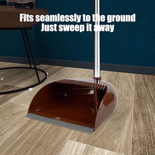 Broom with Dustpan Combo Set Sweeping Set Household Room Dustpan Sets - Image 4