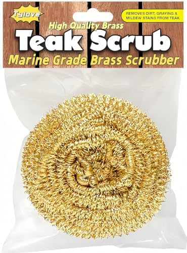 Marine Grade Brass Teak Scrubber not Cheap Stainless Steel Scrub Scouring Pad | by Tylove