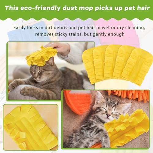 12 Pcs Reusable Duster Refills Washable Pads - Image 3