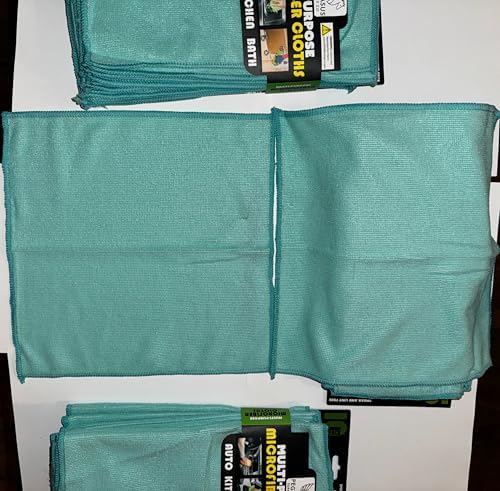 Multi-Purpose Microfiber Cleaning Cloths, 12x12 Inch, 10 Pack, - Image 5
