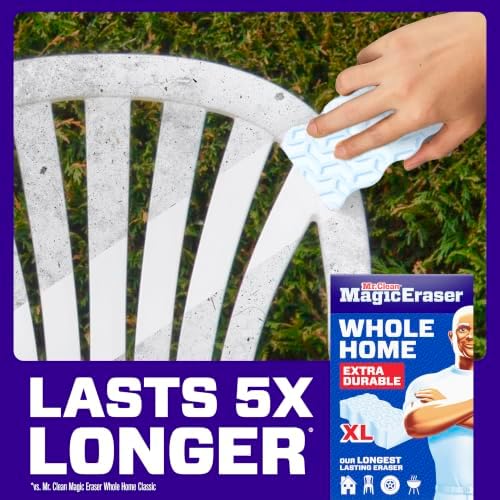 Mr. Clean Magic Eraser Sponge, All Purpose Cleaner, Long Lasting Cleaning - Image 5