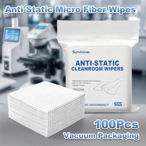 Anti-Static Microfiber cloths 12"x12" - Image 3
