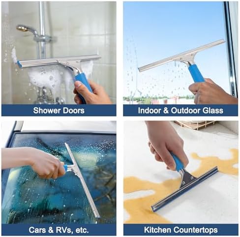 18” Professional Squeegee for Window Cleaning - Image 4