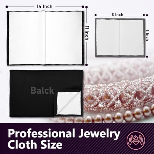 4 PCS Silver polishing Cloth, Jewelry Cleaning Cloth - Image 5