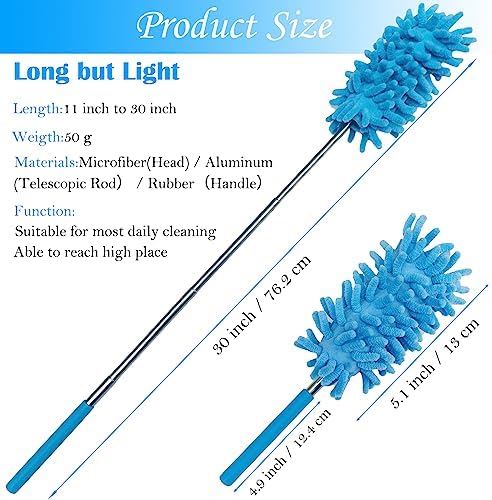 M-Jump 3 Pack Retractable Long-Reach Washable Duster - Image 2