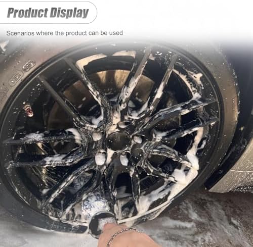 ZIMISI Car Wheel Cleaner Brush, Soft Microfiber Wheel Rim Cleaner, Non Scratch - Image 6