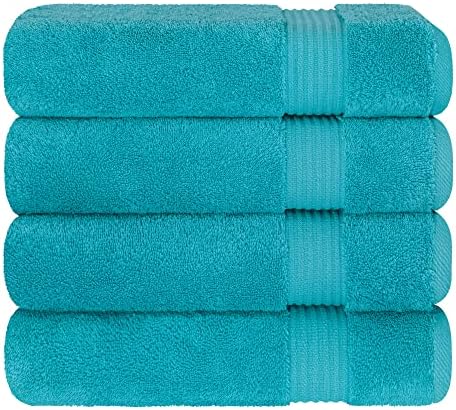 Cotton Paradise 100% Cotton Turkish Towel Set, Soft Absorbent Quick Dry - Image 6