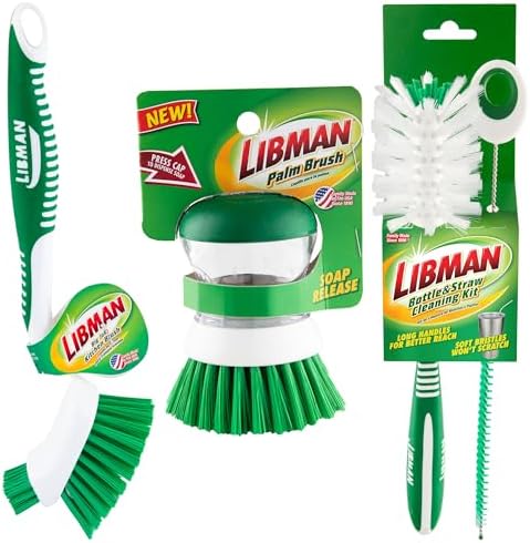 Libman Bottle & Dish Kitchen Brush Kit by TheLibmanCompany