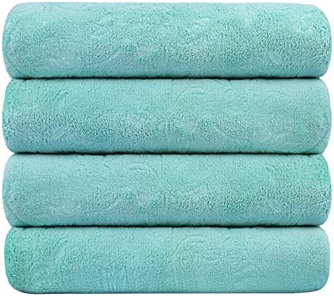 JML Microfiber Bath Towels, 4 Pack by JML