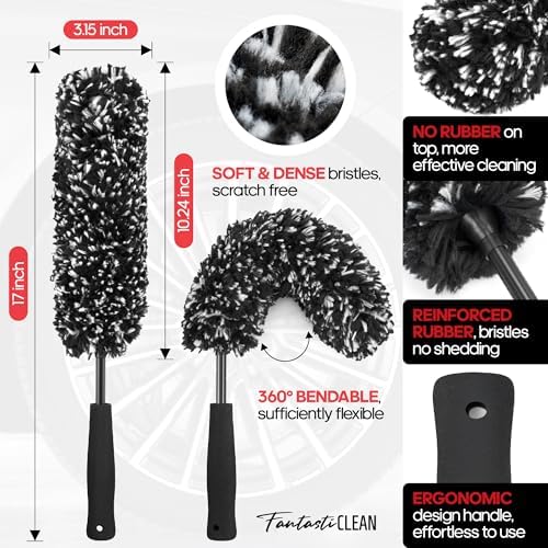 Fantasticlean 7PCS Wheel Tire Brush Kit - Image 3