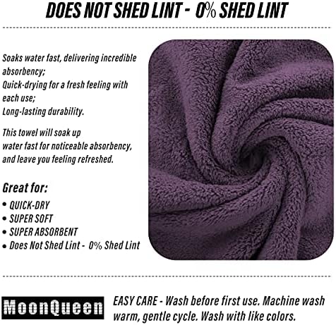 MOONQUEEN 6 Pack Premium Hand Towels - Image 4
