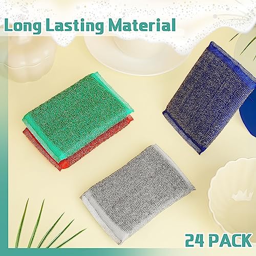 Thyle 8 Pack Kitchen Sponges for Dish, Non Scratch Scrubber - Image 6