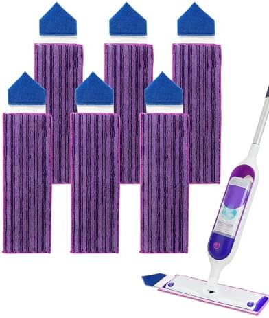 KEEPOW Reusable Power Mop Refills Pads Compatible by KEEPOW