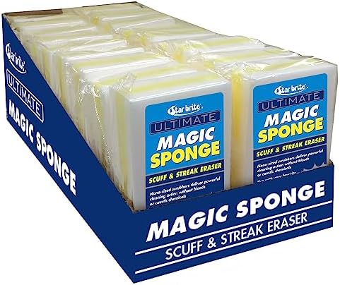 STAR BRITE Ultimate Magic Sponge Scuff & Streak Eraser by Starbrite