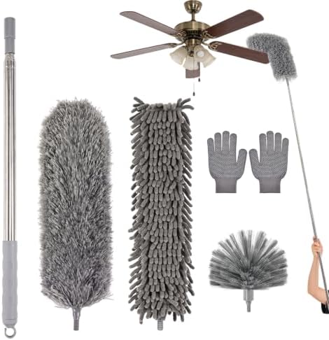 Microfiber Feather Duster 5-in-1 Kit by Greenfeather