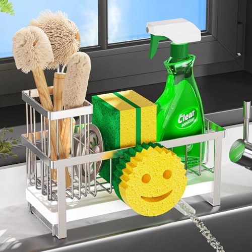 Sponge Holder for Kitchen Sink, Sink Caddy by Taugast