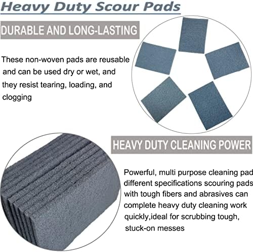 Tonmp 10 Pack 6 x 9 Inch 800 Grit General Purpose Scuff Pads - Image 4