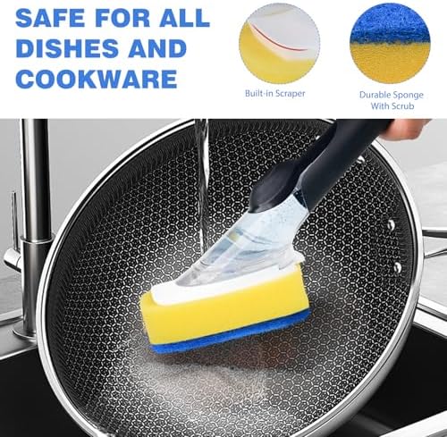 Sponge Brush Refills for OXO Soap Dispensing Dish Brush - Image 3