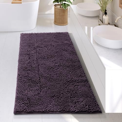 Hearth & Harbor Bathroom Rugs, Chenille Bath Mat by HearthHarbor