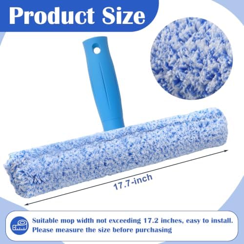3 Pcs 18" Microfiber Window Scrubber Refill Pad - Image 3