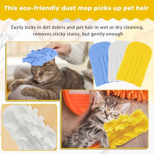 3 Pcs Reusable Duster Refills Washable Pads - Image 4