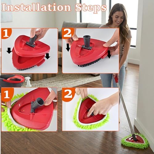 Mop Scrub Brush Replacement Head - Image 4