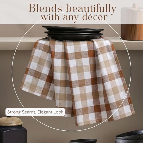 Multi Dish Towels 4 Pack Combo, Quick Drying Cloths, 100% Cotton, Absorbent - Image 4