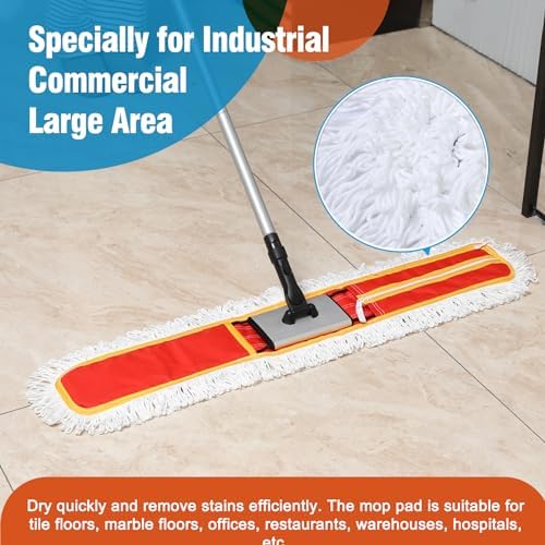 CLEANHOME 36" Microfiber Mop Pads, 2 Pieces - Image 5