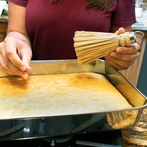 Unique Decorative and Functional Straw Broom Poke Cake Tester Baking Accessory - Image 6