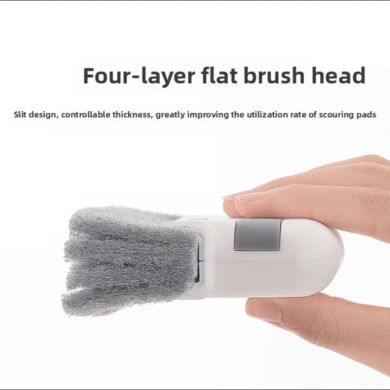 4PCS Window Groove Cleaning Brush, Window Track Cleaner Tools - Image 4